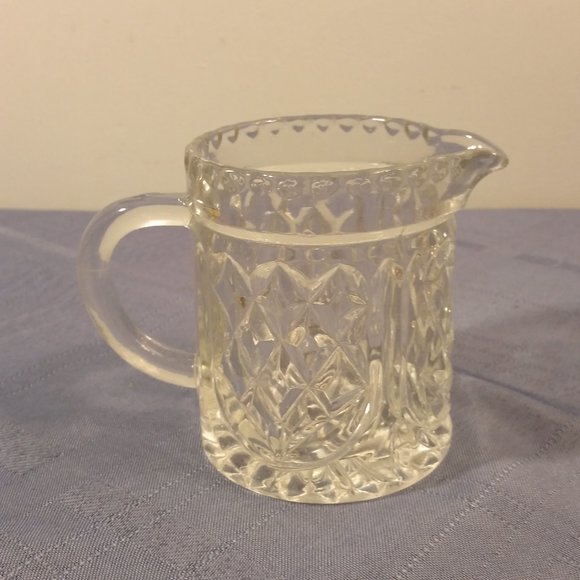 Vintage Two Glass Creamers - Picture 2 of 10